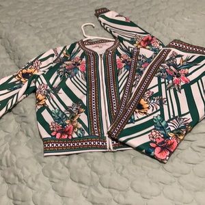 2 piece pants set size small